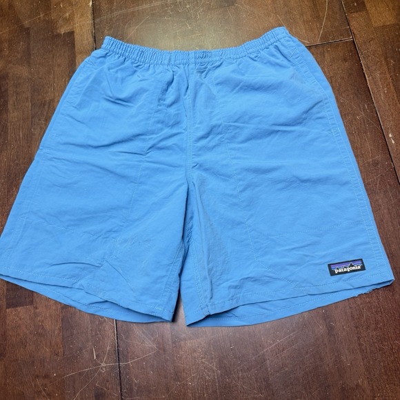Patagonia Other - Patagonia Net Plus Shells Mens S Blue Shorts Gym Running Jogging Nylon Baggies